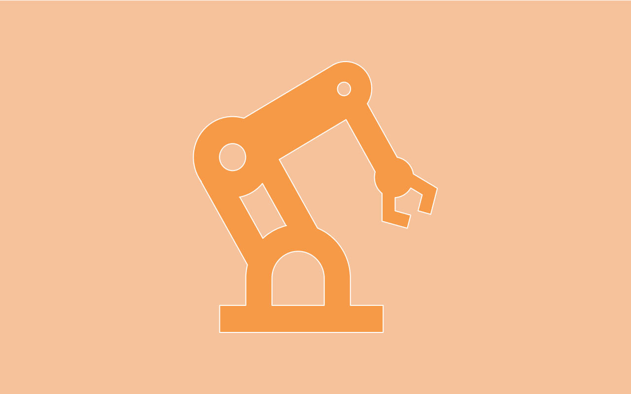 Illustration de la formation pour assembler et programmer un bras robotisé